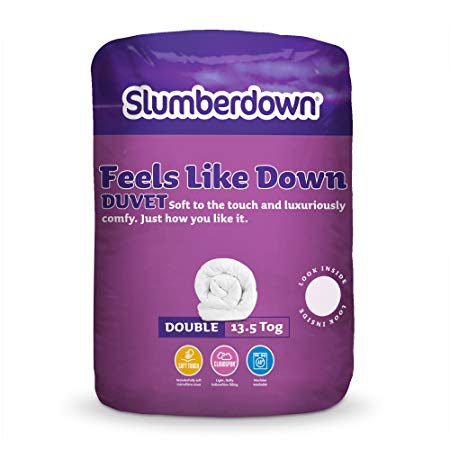 Slumberdown Feels Like Down Duvet - 13.5 Tog - Double