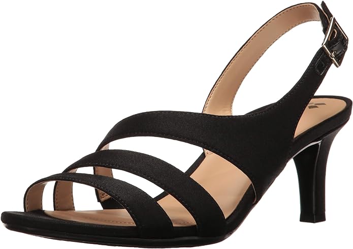 Naturalizer Womens Taimi Strappy Mid Heel Slingback Dress Sandals