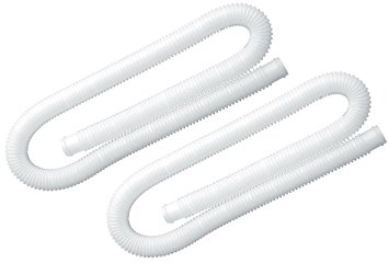 Intex 1.25" Diameter Accessory Pool Pump Replacement Hose - 59" Long (2 Pack)