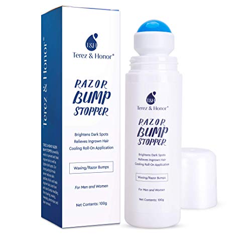 Razor Bump Stopper - After Shave, Waxing Care for Soothes Skin and Prevents Razor Bumps and Prevents Ingrown Hairs with Dark Spot Corrector Skin Lighting