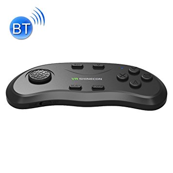 Wireless Bluetooth Remote, VR Shinecon® - Universal Mobile Gamepad Music Mini Selfie Controller