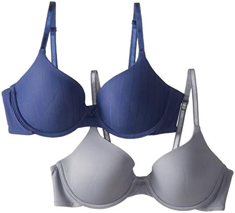 VASSARETTE Women's Convertible T-Shirt Bra 2 Pack 75760