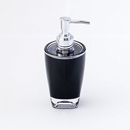 JustNile Essential Plastic Soap (Pump) Dispenser - Opaque Black