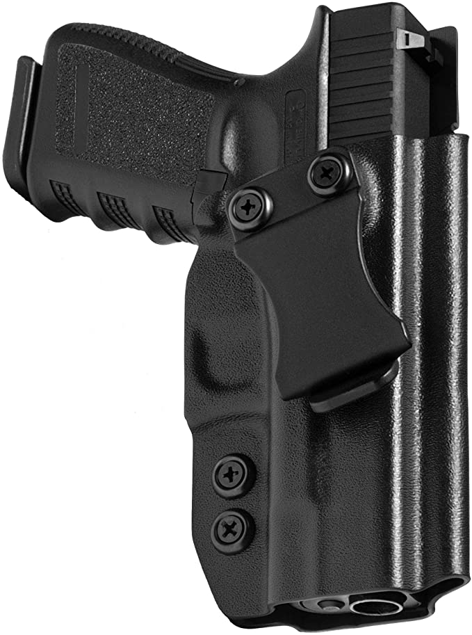 Concealment Express IWB KYDEX Holster (Black) - Inside Waistband - Adj. Cant & Posi-Click Retention - Claw Compatible - 100% US Made