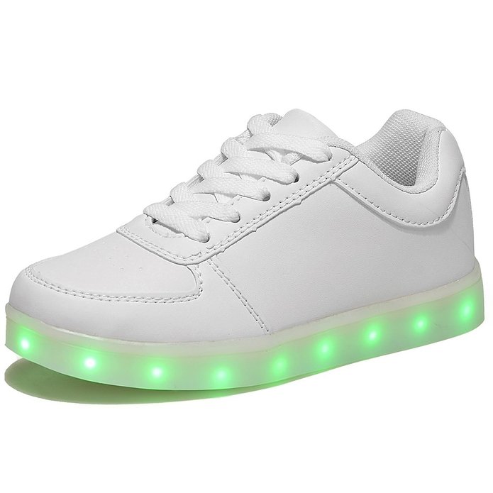 HUSKSWARE Multi-Color LED Lighting Shoes with USB Charging for Little Kid/Big Kid