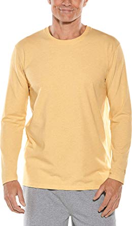 Coolibar UPF 50  Men's Long Sleeve Everyday T-Shirt - Sun Protective