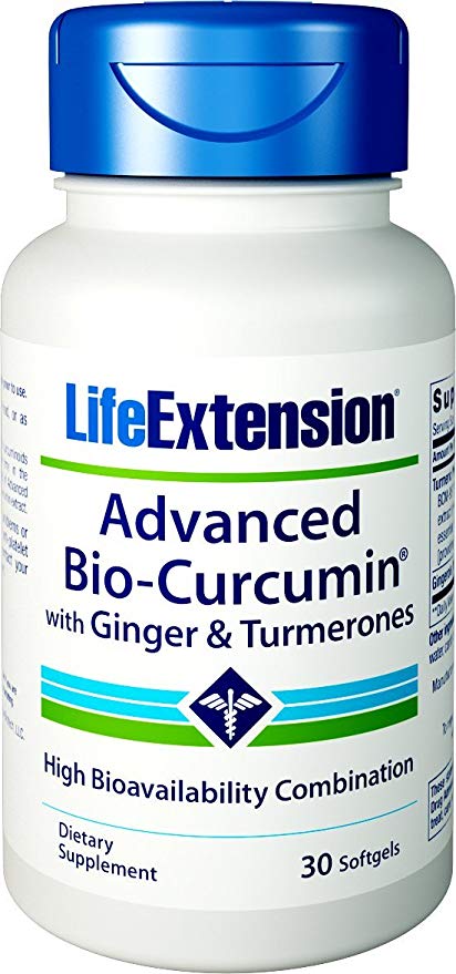 Advanced Bio-Curcumin, with Ginger & Turmerones, 30 Softgels - Life Extension