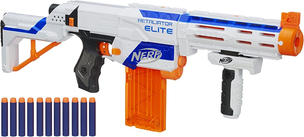 Nerf N-Strike Elite Retaliator Blaster (Colors May Vary)