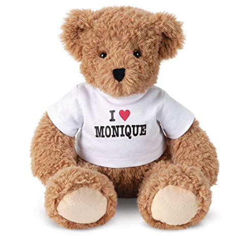 Vermont Teddy Bear Stuffed Animal - I Heart You, Super Soft, Custom, 18 Inch