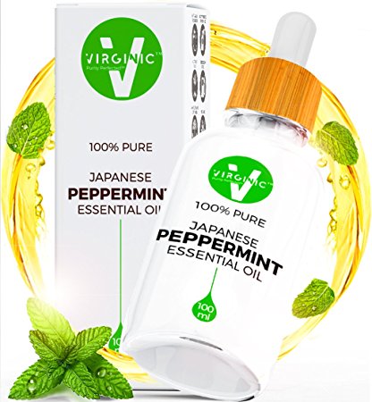 Peppermint Essential Oil Natural Pure Therapeutic Mint Oils Not Food Grade Glass Dropper Bottle Aromatherapy Undiluted Above Organic Liquid Rosemary Jojoba Home Care Now Living Solutions Cleaner 4oz