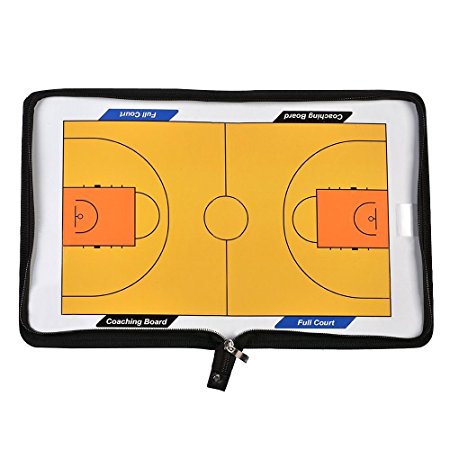 AGPtEK Dry Erase Basketball Coaching Clipboard