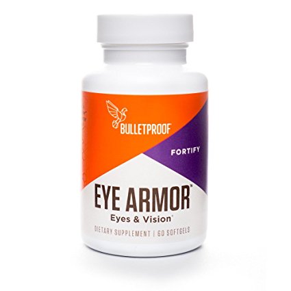 Bulletproof Eye Armor 60 Softgels - Strengthen and Protect your Vision