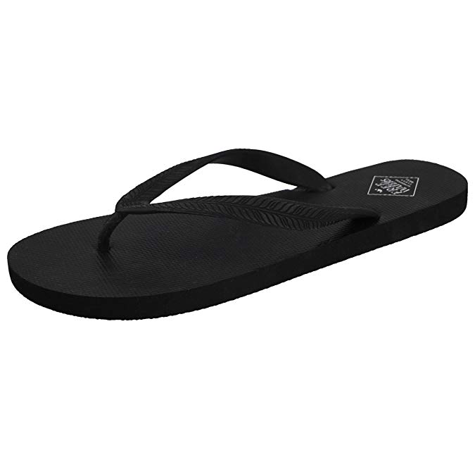 Mens Toe Post EVA Max Cushion Lightweight Sporty Active Beach Water Friendly Flip Flops Mule Sandals Size 6-11