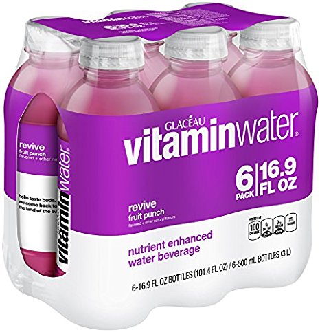 vitaminwater revive bottles, 16.9 fl oz (Pack of 6)