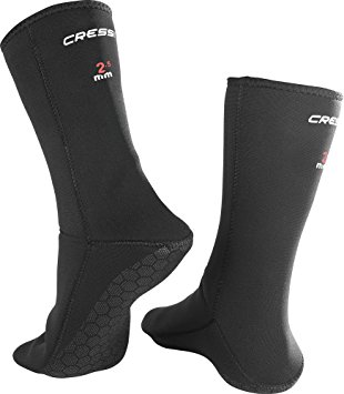 Cressi ANTI-SLIP NEOPRENE SOCKS, Neoprene Snorkeling Diving No-Slip Adult Socks - Cressi: Italian Quality Since 1946