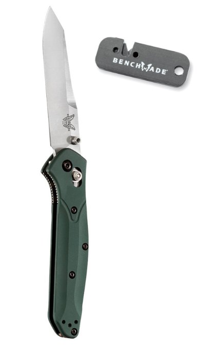 Benchmade 940 Osborne Axis Lock Knife w/ Free Benchmade Mini Sharpener