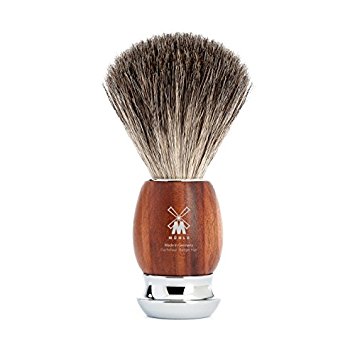 MÜHLE VIVO Shaving Brush (Pure Badger, Plum Tree Wood)