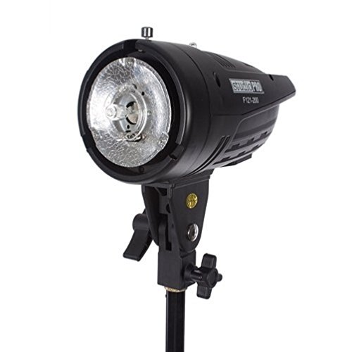 StudioPRO Professional Photography Studio 200W/s Monolight Strobe Flash Lamp Head with Bowens Style Mount