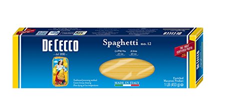 De Cecco Pasta, Spaghetti, 16 Ounce