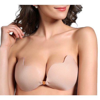 HDE Sexy Strapless Backless Self Adhesive Invisible Push-up Wing Bra Breast Pad