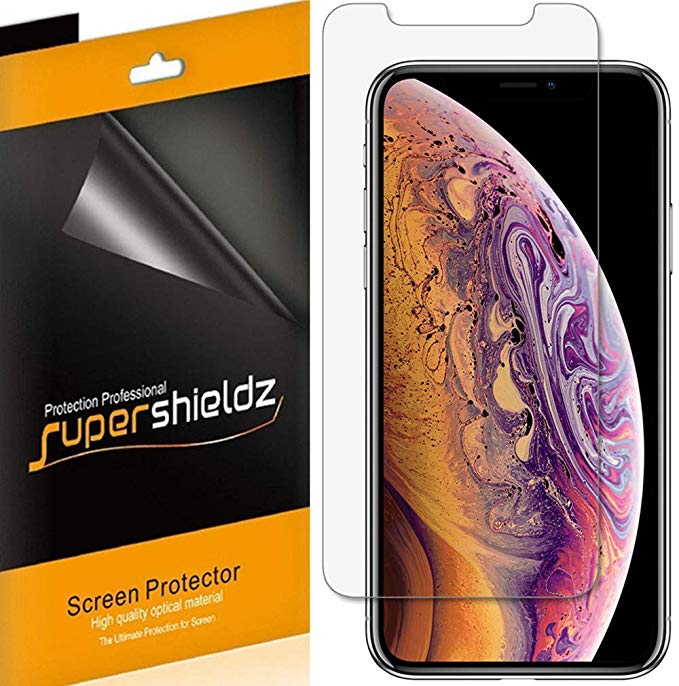 [3-Pack] Supershieldz for Apple iPhone XS & iPhone X (5.8") Screen Protector, Anti-Glare & Anti-Fingerprint (Matte) Shield   Lifetime Replacements Warranty