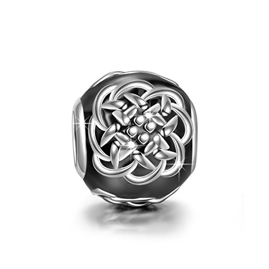 NinaQueen [Celtic Tattoos] 925 Sterling Silver Black Charms