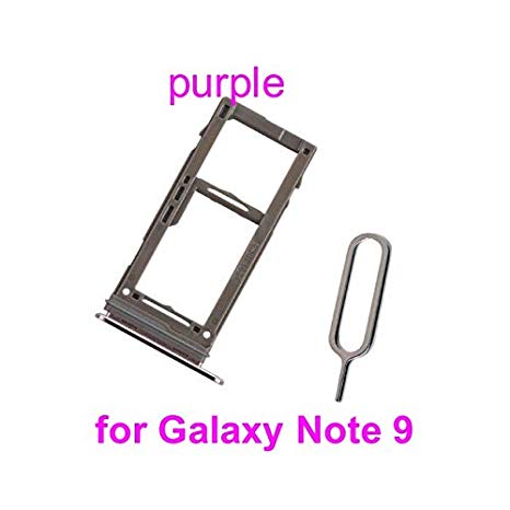 PHONSUN Single SIM Card Tray for Samsung Galaxy Note 9 N960U N960 (Purple)