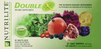 NUTRILITE® DOUBLE X® Vitamin/Mineral/Phytonutrient - Case with 31-day Supply