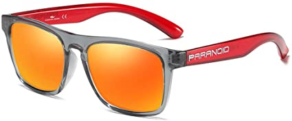 Retro Polarized Sunglasses for Men/Women UV Protection Ultra Light Classic Rectangular Mirrored Sun Glasses P8816