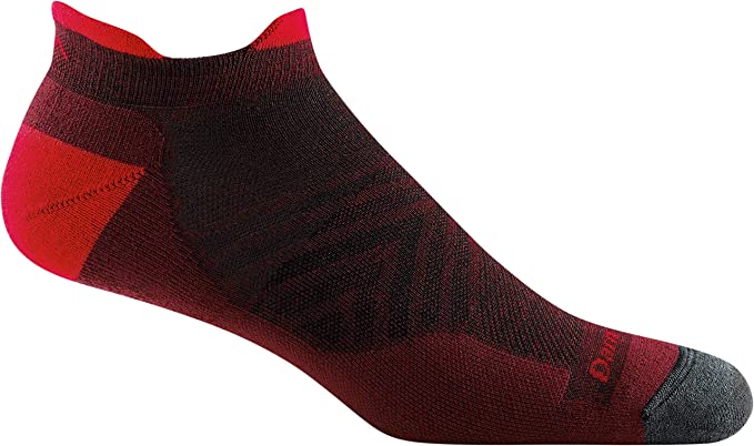 Darn Tough (Style 1039) Men's No Show Tab Ultra-Lightweight with Cushion Run Sock