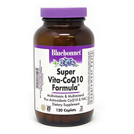 Bluebonnet Super Vita-Coq10 Formula Caplets, 120 Count