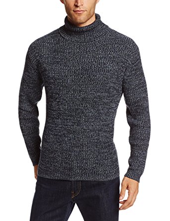 Alex Stevens Men's Marled Turtleneck Sweater