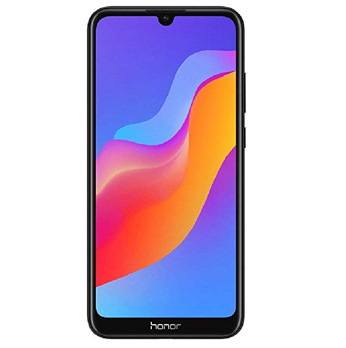 Honor 8A (32GB) 6.09" HD  Display, Dual SIM 4G LTE GSM Factory Unlocked Smartphone - International Version JAT-LX3 (Black)