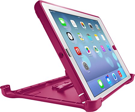 OtterBox Defender Series Case for iPad Air - Retail Packaging - Papaya - White/Pink