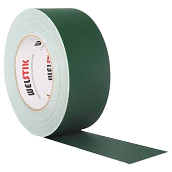 WELSTIK Professional Gaff Tape 50MM x 27M, Matter Gaffer Tape, Multipurpose, No Residue, Easy Tear