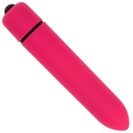 Bullet Vibrator - Waterproof - Lifetime Guarantee - 10 Stimulation Modes - Quiet yet Powerful - Made of Body Safe ABS Plastic - Best for Men and Women - Discreet Packaging - Luna - Pink