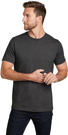 Eddie Bauer Men's Legend Wash 100% Cotton Short-Sleeve Classic T-Shirt