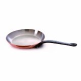 Mauviel MHeritage Copper M250C 650426 105 Inch Round Frying Pan Cast Iron Handle