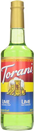 Torani Lime Flavour Syrup 750 Milliliter