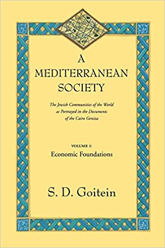 A Mediterranean Society, Volume I: The Jewish Communities of the Arab World as Portrayed in the Documents of the Cairo Geniza, Economic Foundations (Volume 6) (Near Eastern Center, UCLA)