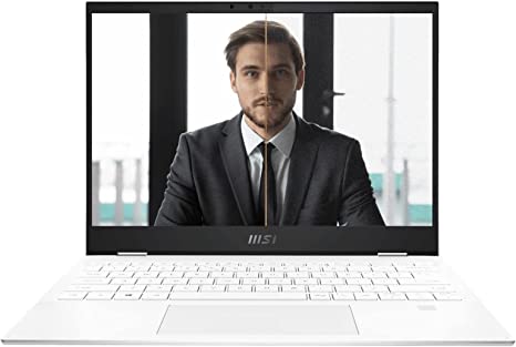 MSI Summit E13 Flip Evo Business Professional Laptop: 13.4" FHD  1200p, Intel Core i5-1155G7, Intel Iris Xe, 16GB, 512GB SSD, Thunderbolt 4, WiFi 6E, TPM 2.0, Win10, Pure White (A11MT-235)