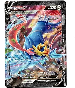 Pokemon - Zacian V-Union - Jumbo/Oversize - Black Star Promo - Holo Foil Card