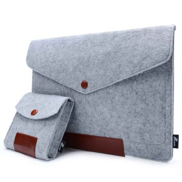 Phenas Felt 13.3 Inch Sleeve Cover Carrying Case Laptop Bag for Apple 13" Macbook Pro