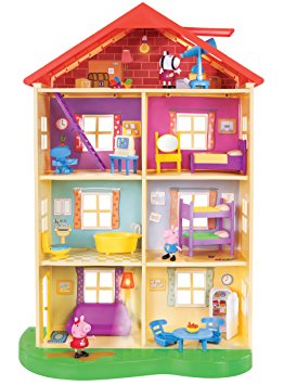 Peppa Pig Lights and Sounds Family Home Playset