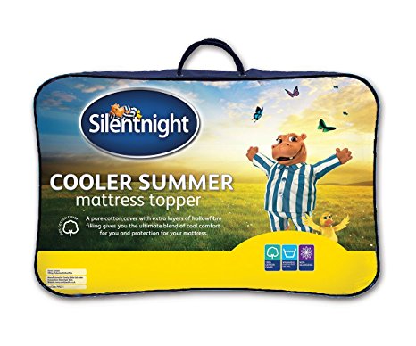 Silentnight Cooler Summer Mattress Topper, King