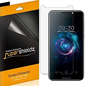 [6-Pack] Supershieldz for T-Mobile REVVL Screen Protector, Anti-Bubble High Definition Clear Shield   Lifetime Replacements Warranty