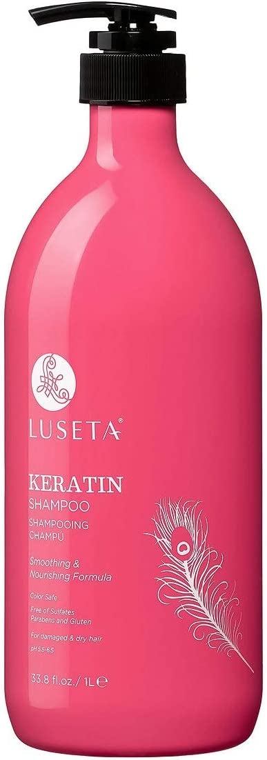 Luseta Keratin Shampoo Smoothing & Nourishing Formula 33.8 Fl.