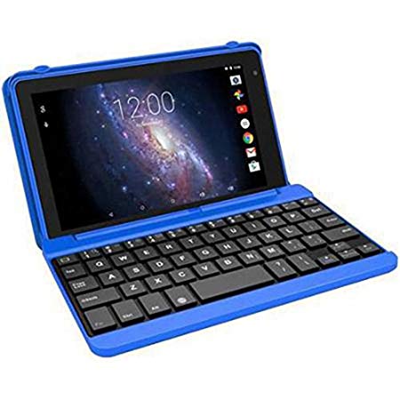 RCA Voyager Pro 7" 16GB Tablet with Keyboard Case Android 6.0 (BLUE)