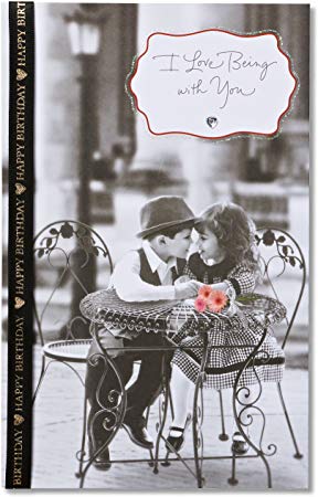 American Greetings Romantic Birthday Card (Love Being with You)