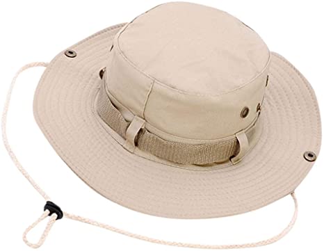 YoYoly Hats & Caps,Bowler Hats-Camo Sun Hat Bucket Waterproof Boonie Summer Fishing Hats Cap Mens Womans